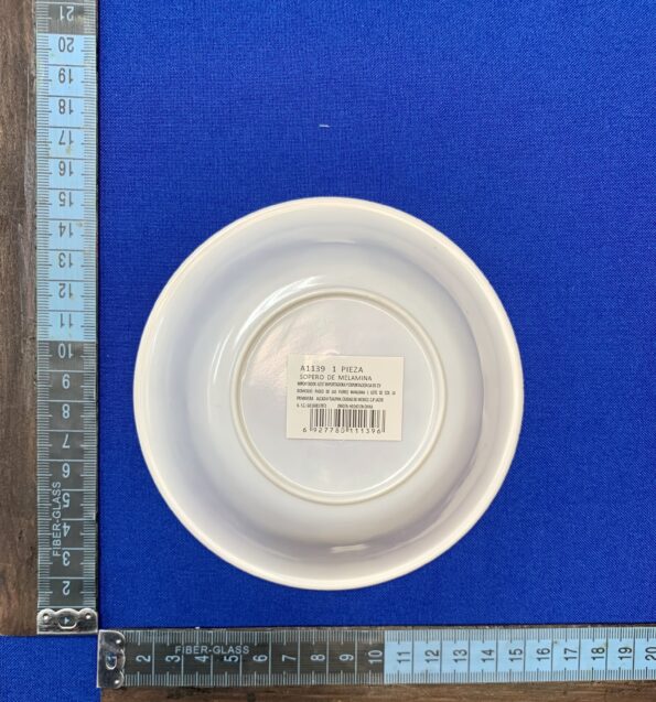 Q – 009 tazón de melamina 13.50×3.5cm 30gr C12 A1139 (2)