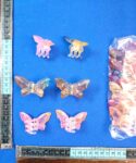 F – 031 pinza mariposa mini impresa colores claros C12 EO23373