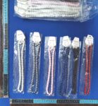S – 004 collar perlas con aretes colores C12 XH4006