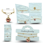 K – 012 pulsera cadena con dije de Barbie variedad de diseños C12 SL16-3