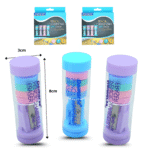 P - 134 sacapuntas en tubo con 4 gomas C/12 B9014