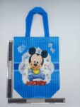 B – 002 bolsa plastificada con asa personajes mickey y minnie mouse C12 TE-2502D-21 (2)