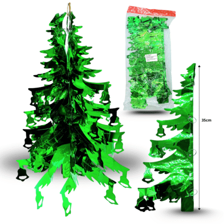 N - 159 decoración árbol expandible navideño C/12 XL20-8 y Q208