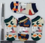 O – 084 calcetin decorado 4 sets de 3 pares SJ JUNG SOCKS