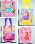 B – 033 bolsa plastificada con asa niña princesa C12 TE-2502F-100