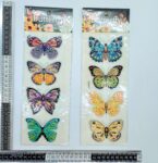 P – 048 sticker mariposa grande set 4 pzas C12 24S-12