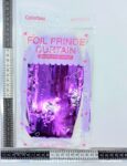 PA – 086 cortina lluvia violeta C10 FOIL FRINGE
