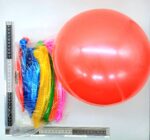 T – 072 pelota de hule lisa 22cm C12 C3233 (2)