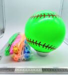 T – 075 pelota de hule inflable beisbolera 22cm C12 C3532