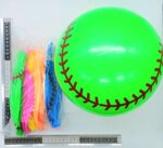 T – 075 pelota de hule inflable beisbolera 22cm C12 C3532