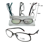 O - 017 armazón T-look lente de descanso C/12 NB
