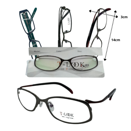 O - 017 armazón T-look lente de descanso C/12 NB