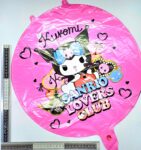 G – 074 globo kuromi rosa C50