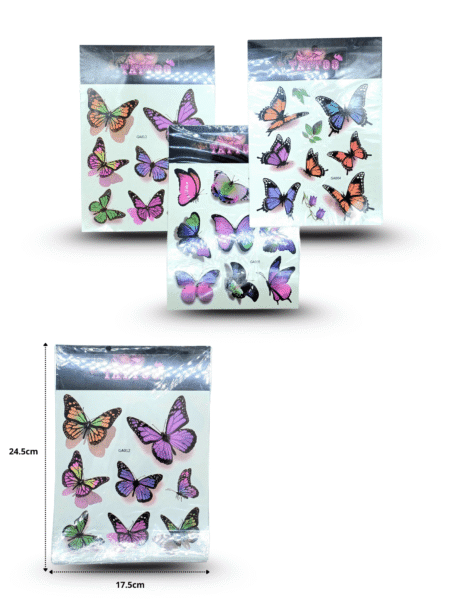 O - 026 tatuaje mariposa C/12 31E-52