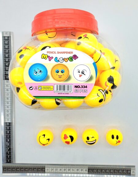 P - 115 sacapuntas emoji en bote C/60 4H-5 o 2H-12