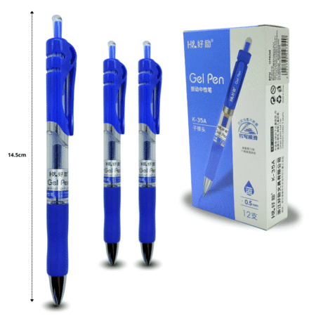 P - 970 bolígrafo de gel azul 15cm C/12 B2724