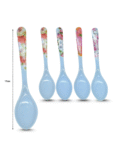 U – 611 cuchara de melamina flores 17cm C12 A0146