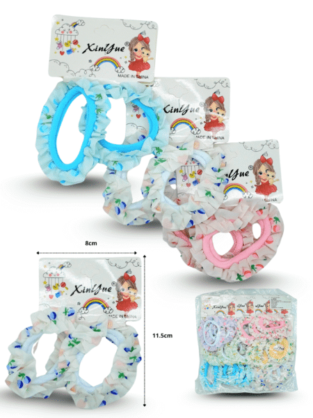 V - 008 set liga licra olanes en par variedad de colores C/12 23ZH-24