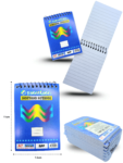 P – 054 libreta espiral taqui 7.5x11cm C12 PA70373
