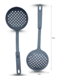 U – 030 utensilio negro rasera de servicio con mango C12 PB-3007