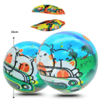 T - 003 pelota de hule inflable capy bara 22cm C/12 R253K-54