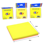 P - 967 notas adhesivas fluorescentes colores 7.6cm C/12 B1118
