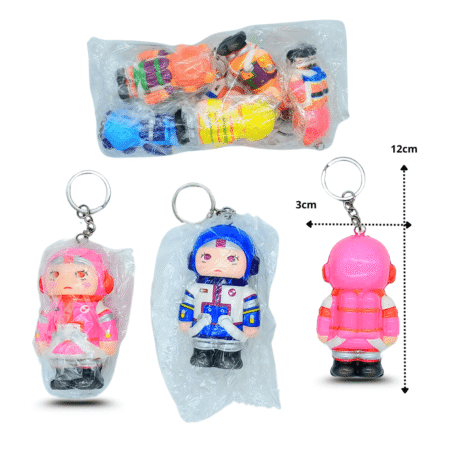 L - 010 llavero squishy astronauta C/12 GF253S-2