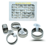 I - 009 anillo argolla grabada giratoria C/36 R253K-12