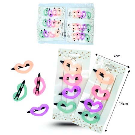 J - 019 pico corazon set 4 pzas C/12 RM1235-1A-2