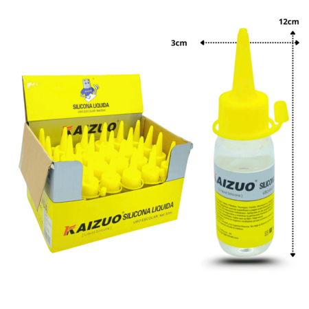 P - 126 silicón liquido con pico aplicador 30ml C/24 EXP200