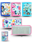 B - 024 cartera diseño floral C/12 D4017