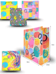 B – 600 bolsa cd grecas 16cmx17cmx6.5cm C12 CRS TRS