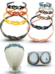 E – 574 diadema con olas y corazon multicolor C12 EE2417
