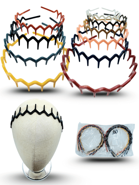 E - 576 diadema dentada multicolor C/12 EE2419