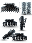 F – 164 pinza negra tubular mariposa11cm C12 EO1101