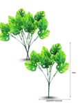 H – 039 hoja artificial tipo monstera C2 FZH-C031