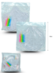 P - 011 rompecabezas figuras blanco con 4 plumines set 5 pzas C/12 B6160