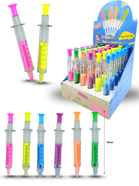 P - 216 marca textos jeringa C/36 24ZI-8