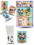 P – 325 libro de stickers SKIBIDI C40 C5047
