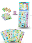 T - 258 lotería didáctica 12cmx21cm 5 tablas C/10 ISM GAR