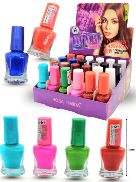 W - 024 esmalte rosa timida caja morada C/24 XH210993