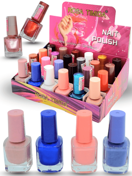 W - 025 esmalte rosa timida caja rosa C/24 XH210994