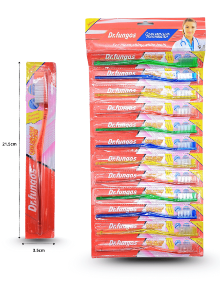 Z - 002 cepillo dental en tira C/12 M119-2F-2