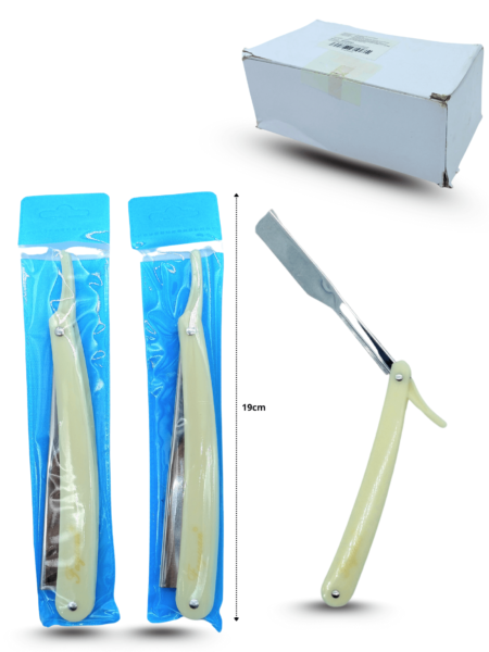 Z - 022 navaja de rasurar con mango plegable empacada individual C/24 XH230552