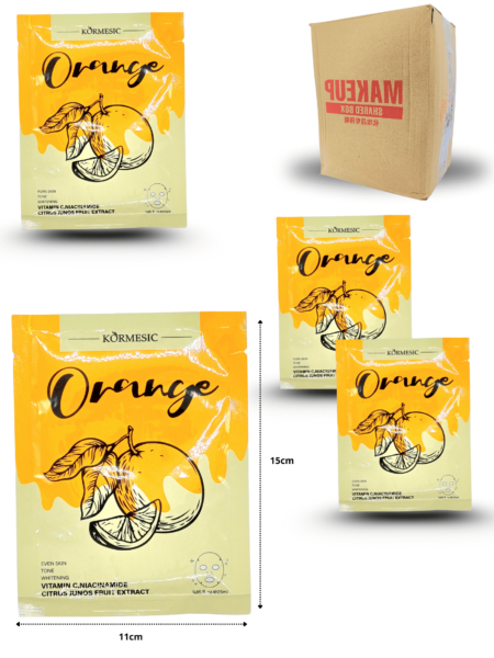 Z - 029 mascarilla facial naranja blanqueadora de piel C/90 KMC25685