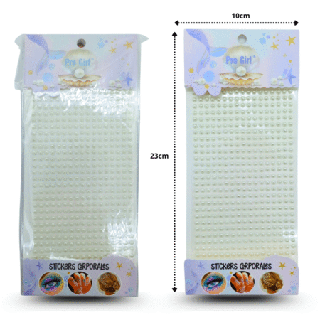 C - 059 sticker perlas 4mm  C/12 750417