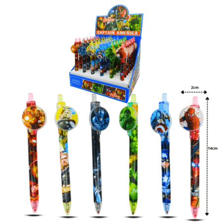 P - 109 pluma gel Avengers C/48 GP-80037