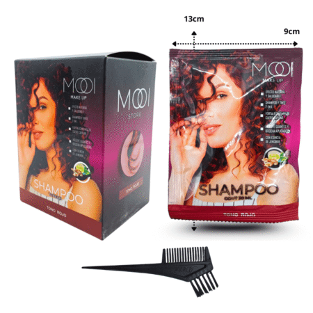 Z - 031 shampoo con tinte tono rojo C/10 75015
