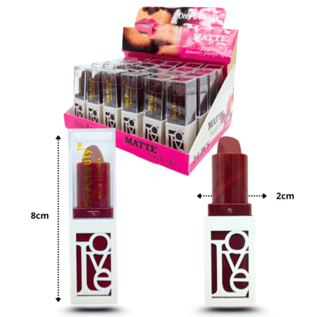 C - 042 labial tono guinda C/24 OB-LS-02