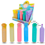 P - 115 marca textos colores pastel PAW huella C/36  A-7268B